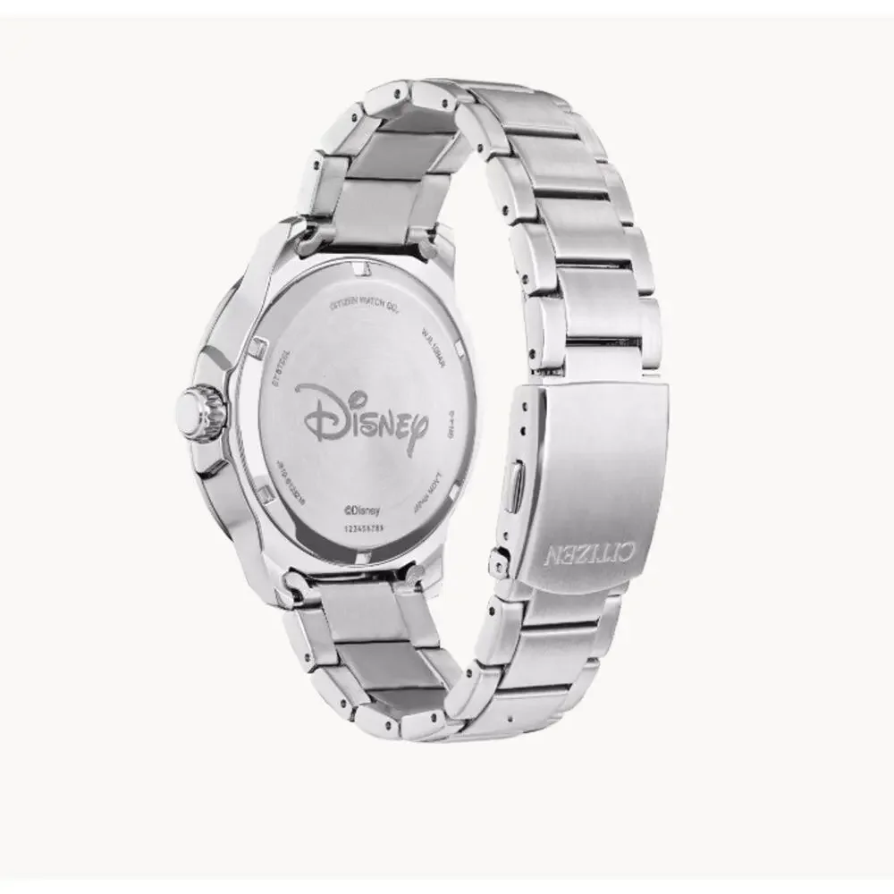 Citizen AW1529-81W Disney Mickey Mouse Eco-Drive Blue Dial Stainless Men's Watch